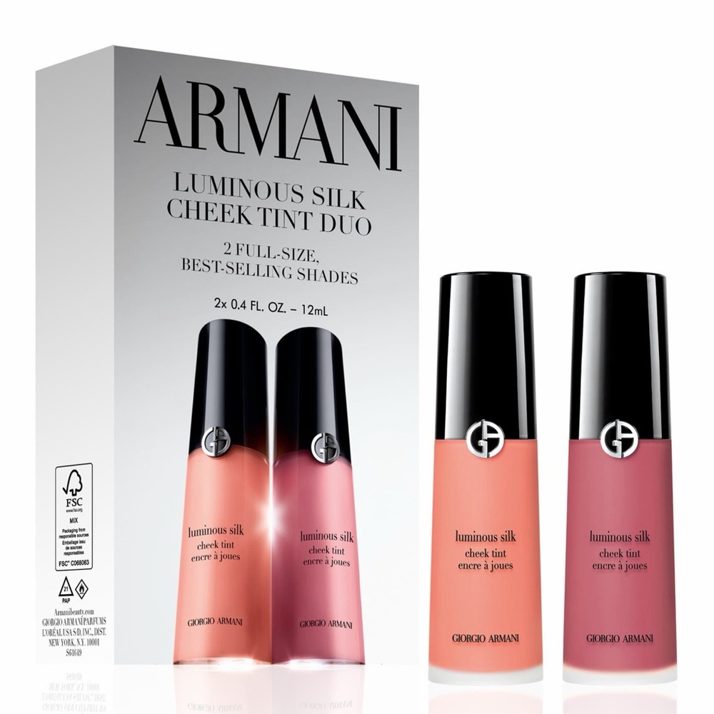 Armani Beauty Luminous Silk Cheek Tint Duo